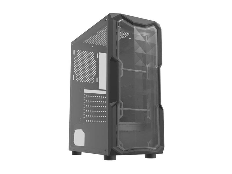 Darkflash Computer case Aquarius Acrylic - Gehäuse - Schwarz