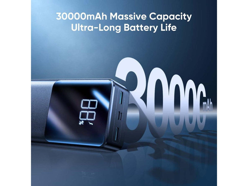 Joyroom Powerbank JR-QP193 30000mAh 22.5W (black) Powerbank (Akku) - schwarz - 30000 mAh