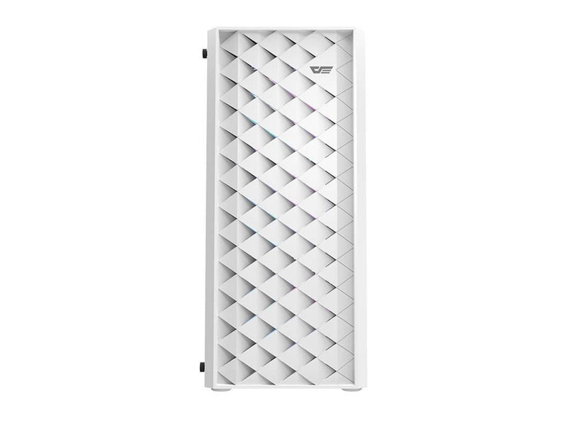 Darkflash Computer case DK351+ 4 fans (white) - Gehäuse - Weiß