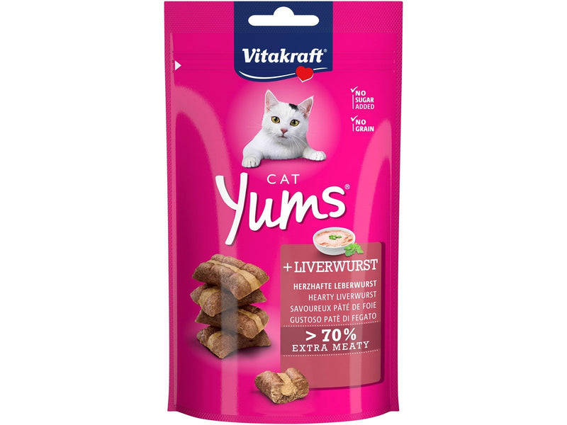 Vitakraft Cat Yums® + Leberwurst