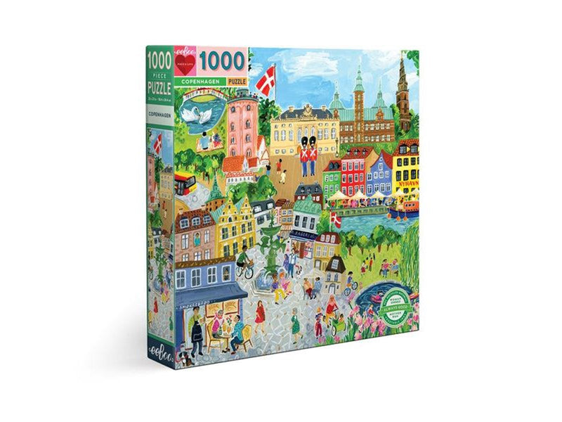 eeBoo Puzzle 1000 pcs - Copenhagen