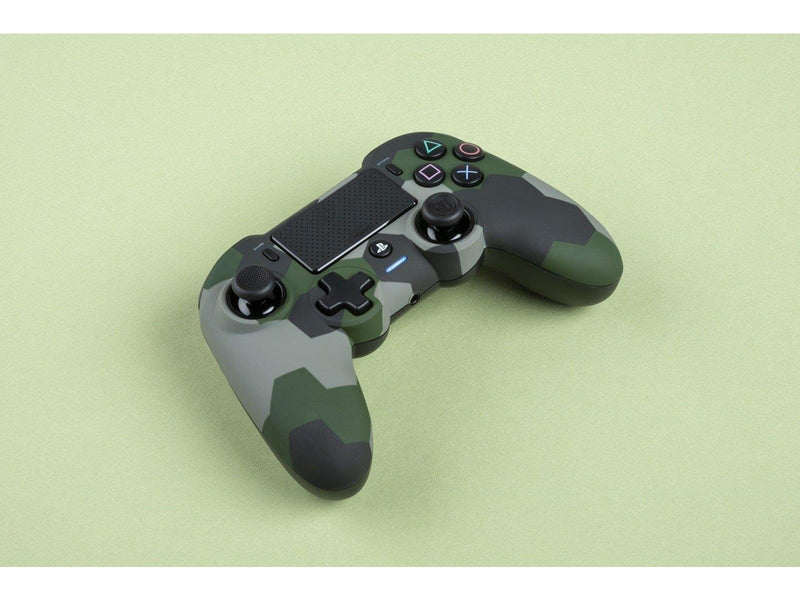 NACON Dualshock 4 V2 Controller Asymmetric - Camo Green - Wireless Controller - Sony PlayStation 4