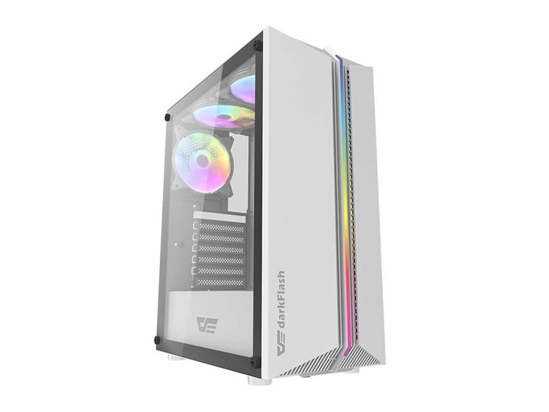 Darkflash DK151 LED with 3 fans (white) - Gehäuse