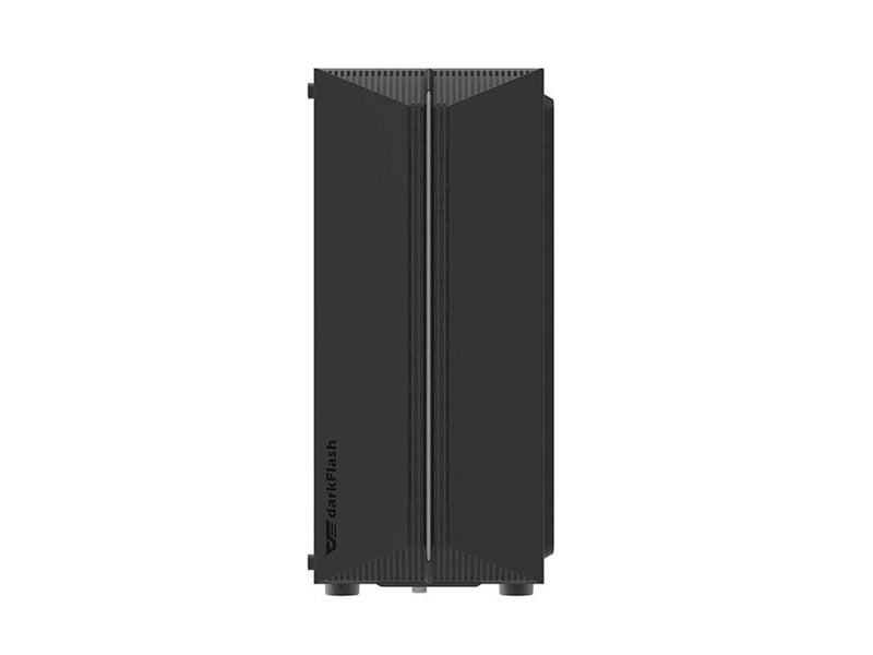 Darkflash DK151 LED with 3 fan (black) - Gehäuse - Schwarz