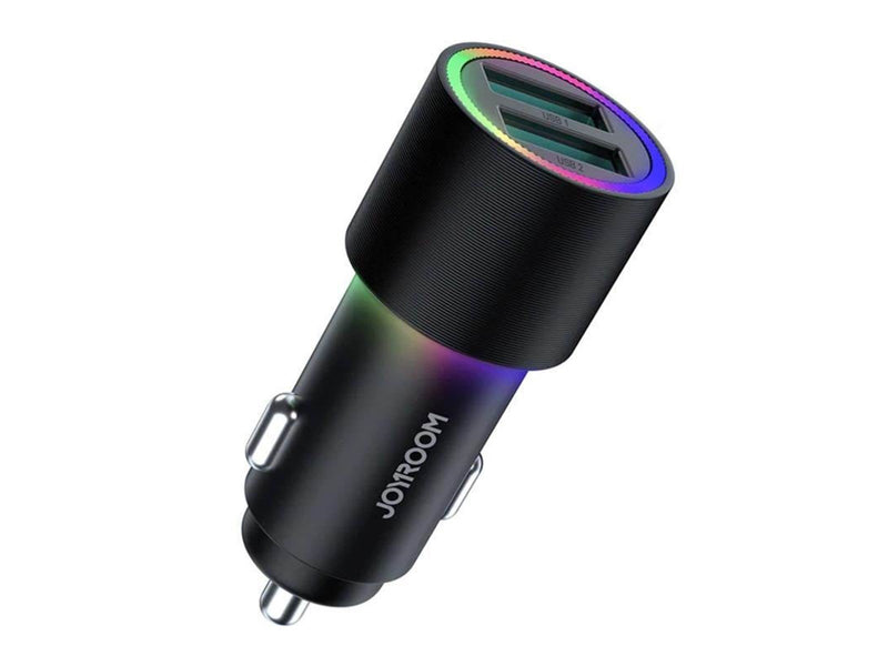 Joyroom Car Charger  JR-CL10 2x USB 4.8A (black)