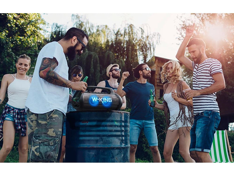 W-KING Wireless Bluetooth Speaker  D10 70W (black)