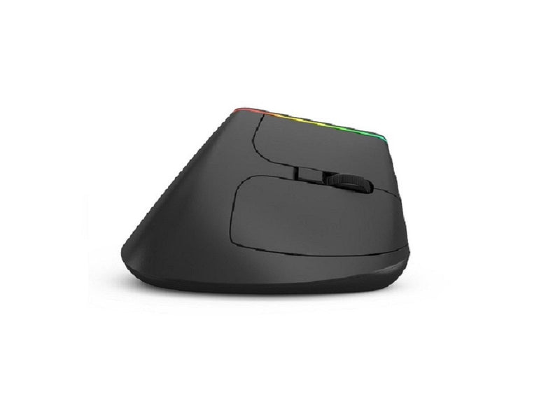 DeLUX Wireless Vertical Mouse Delux M618C 2.4G 1600DPI RGB (white) - Vertical mouse (Weiß)