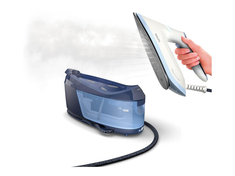 Philips Dampfbügeleisen PerfectCare 6000 Series PSG6026 - steam generator iron - sole plate: SteamGlide Plus