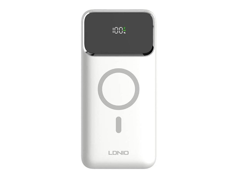 LDNIO Powerbank PQ12 15W 10000mah (white) Powerbank (Akku) - Weiß - 10000 mAh