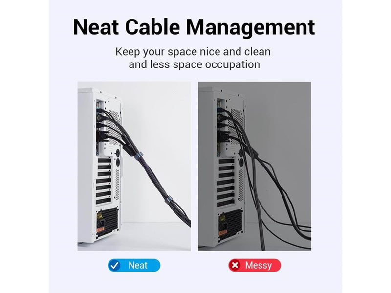 Vention Cable Tie 2M Black
