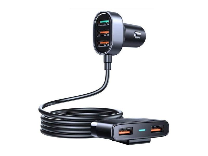 Joyroom Car charger JR-CL03 Pro 45W 5-Port USB (black)