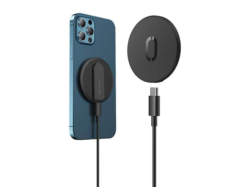 Joyroom JR-A28 ultra-thin magnetic induction charger 15W (black)