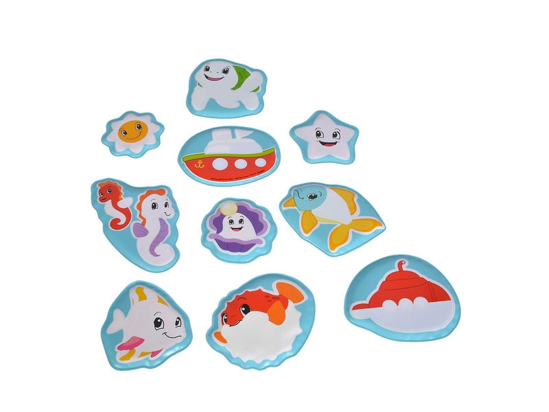 ABC Magical Bath Toys Sea Animals 10 pcs.