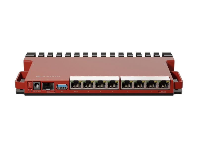MikroTik L009UiGS-RM 9-Port Switch (8x 1G Ethernet / 1x 2.5G SFP) - Router
