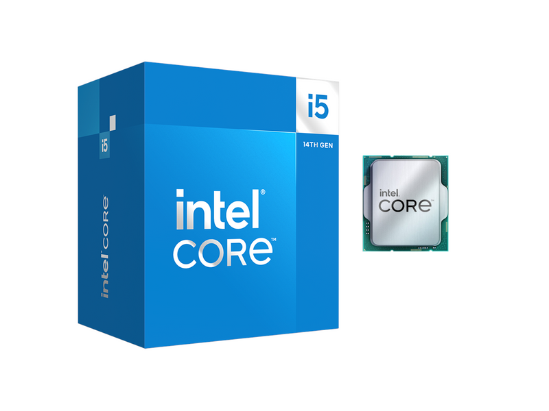 Intel Core i5-14500 Raptor Lake-S CPU - 14 Kerne - 2.6 GHz - Intel LGA1700 - Intel Boxed (mit Kühler)
