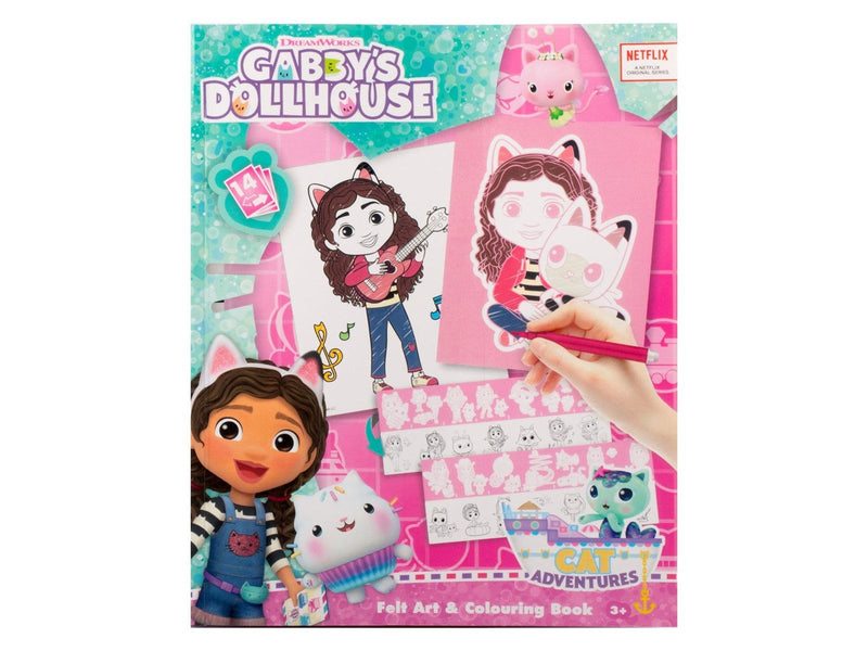 Gabby's Dollhouse Filzkunst Malbuch