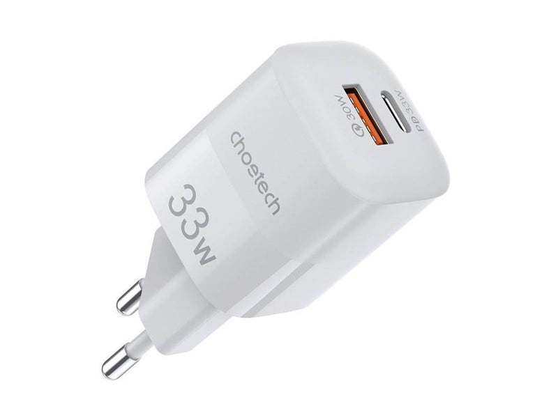 Choetech Wall Charger  33W PD5006 A+C dual port (white)