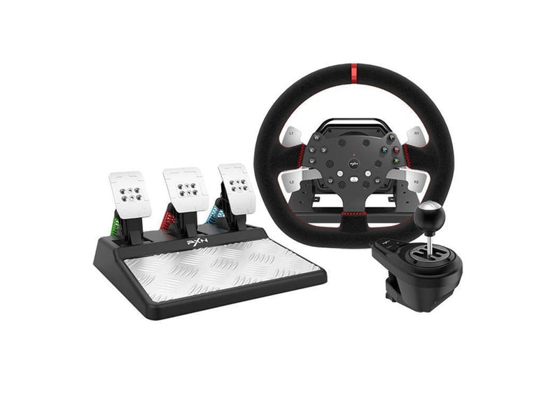PXN Gaming Wheel -V10 V2 (PC / PS3 / PS4 / XBOX ONE / SWITCH) - Miscellaneous Steering wheel & Pedal set - Sony PlayStation 4