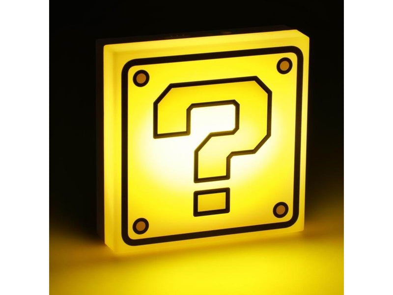 Paladone - Super Mario - Question Block Night Light - Lampe
