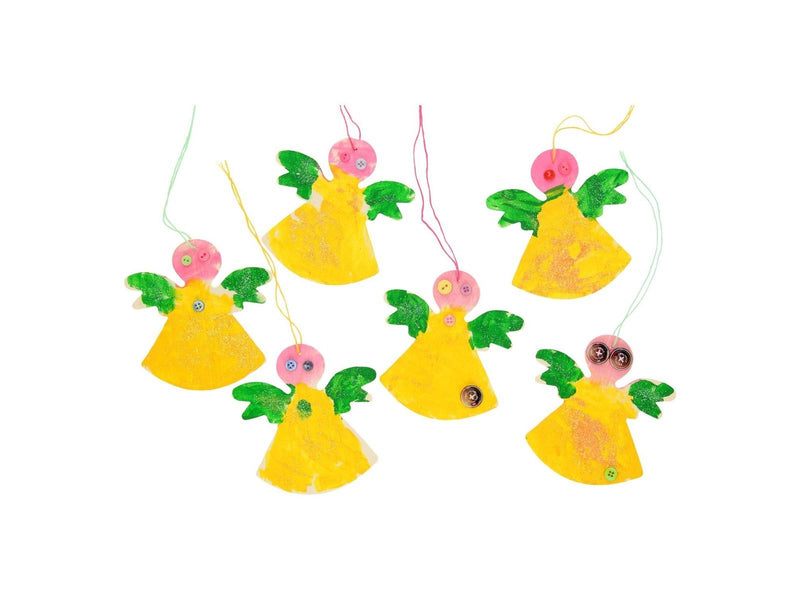 Creativ Company Decorate your Wooden Angel 6pcs.