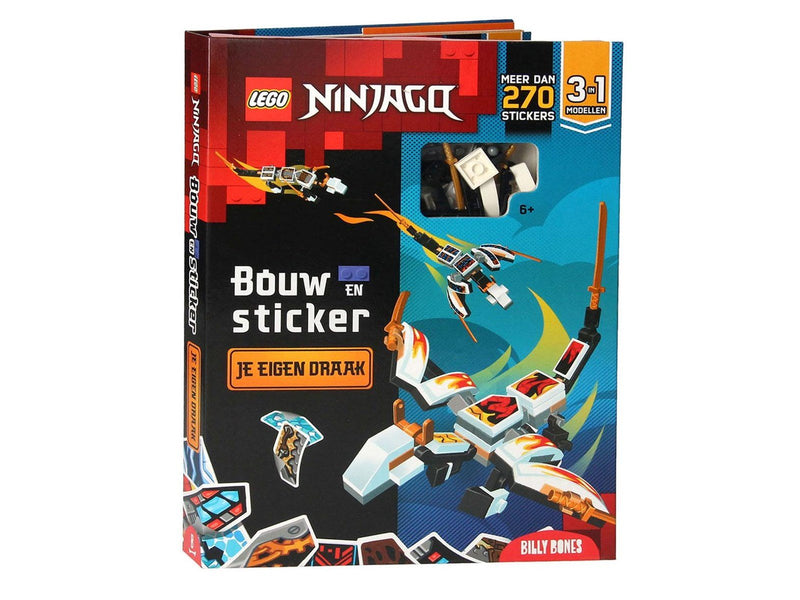 LEGO Ninjago Build & Sticker your own Dragon 3in1 Models