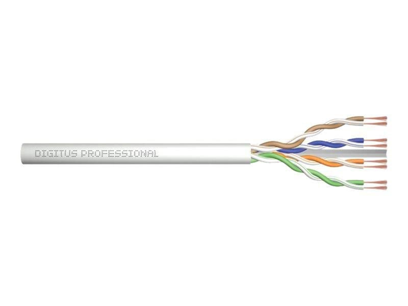 DIGITUS Professional bulk cable - 100 m - grey - Grau - 100 meter