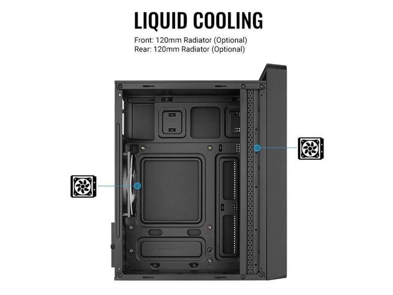 AeroCool CS-109 - Gehäuse - Tower - Schwarz