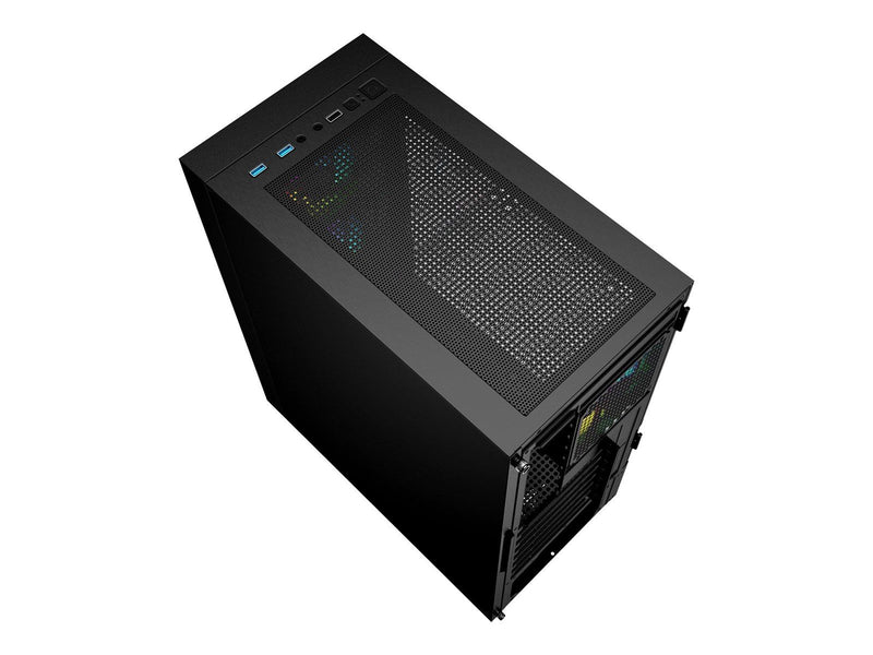 Gembird Fornax 4000 - mid tower - ATX - Gehäuse - Tower - Schwarz