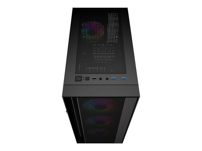 Gembird Fornax 4000 - mid tower - ATX - Gehäuse - Tower - Schwarz