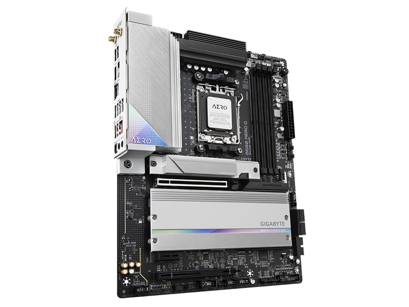 GIGABYTE B650 AERO G Mainboard - AMD B650 - AMD AM5 socket - DDR5 RAM - ATX