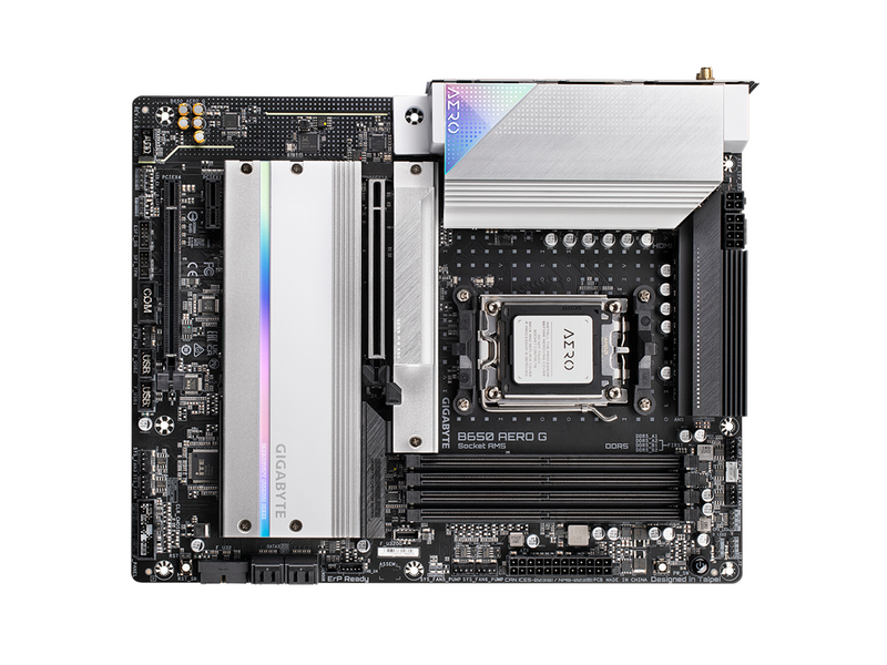 GIGABYTE B650 AERO G Mainboard - AMD B650 - AMD AM5 socket - DDR5 RAM - ATX