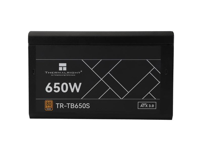 Thermalright TB S - Netzteile - 650 Watt - 140 mm - ATX 3.0 - 80 Plus Bronze zertifiziert