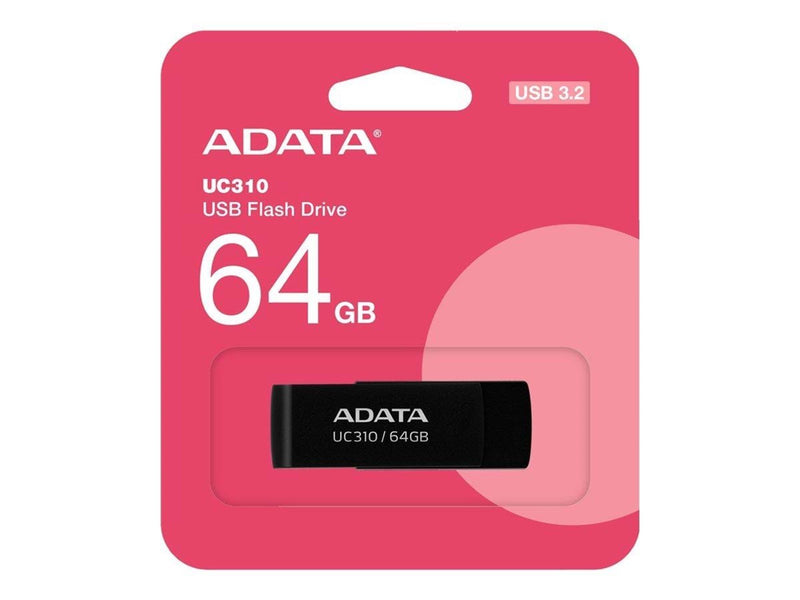 A-Data UC310 - Schwarz - 64GB - USB-Stick