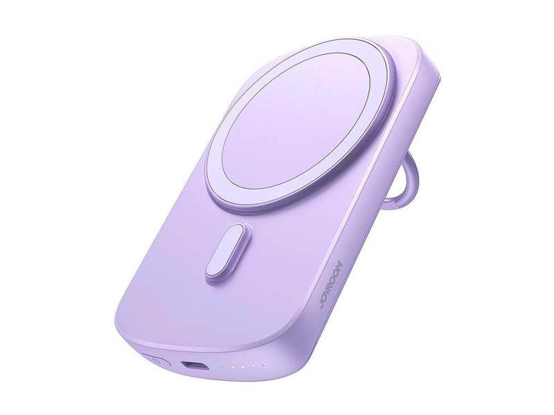 Joyroom Power Bank Ring Holder 20W 6000mAh JR-W030 (purple) Powerbank (Akku) - Purple - 6000 mAh