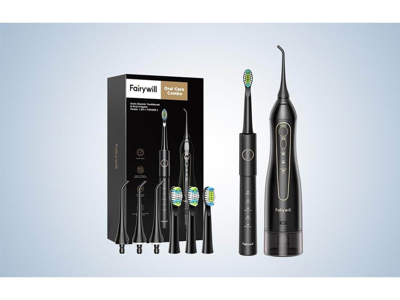 Fairywill Elektrische Zahnbürste FW-5020E + FW-E11 - Black