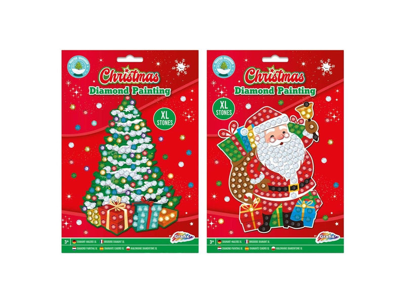 Grafix Diamond Painting Christmas A5 (Assorted)