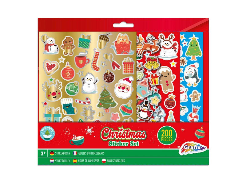 Grafix Christmas sticker set