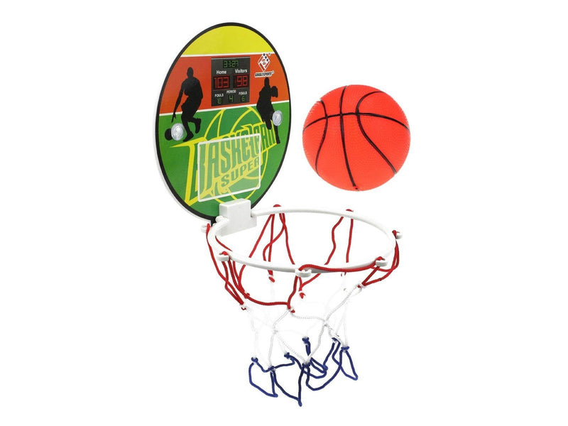 Toi-Toys Mini Basketball Set with Ball and Suction Cups