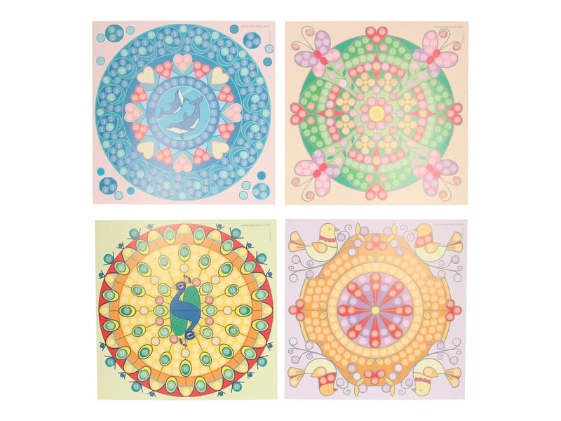 PlayMais Mosaic Cards Decorate Trendy Mandala