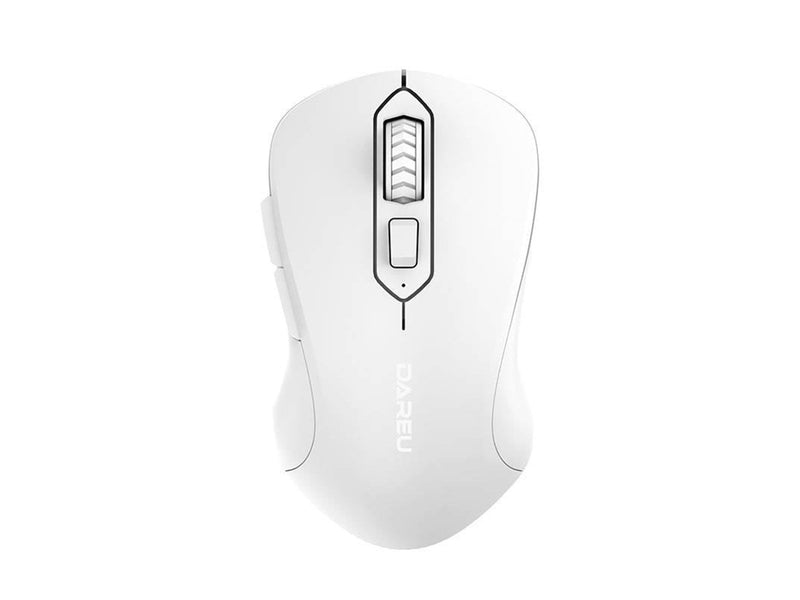 Dareu Wireless mouse LM115G 2.4G 800-1600 DPI (white) - Maus (Weiß)