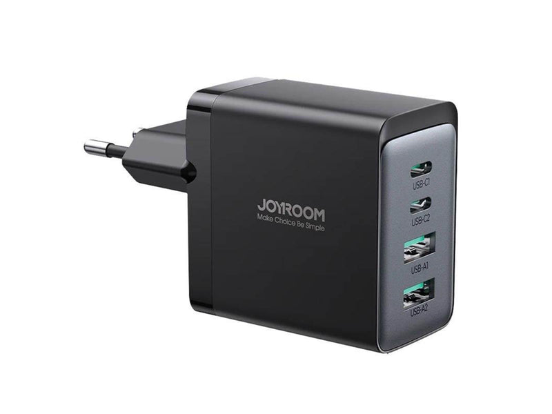 Joyroom Charger GaN Ultra 65W 2C1A Cable C-C  TCG01 (white) - UK-plug
