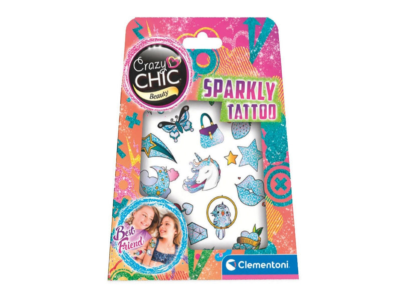 Clementoni Crazy Chic - Urban Tattoo Glitter