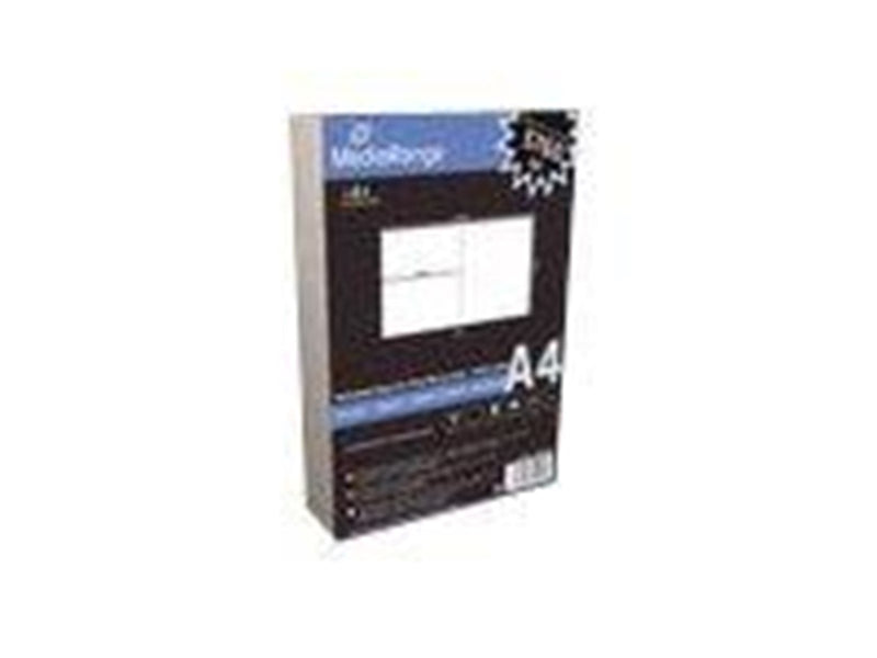 MediaRange - BD case inserts - 50 sheet(s) - 265 x 149 mm - 130 g/m²