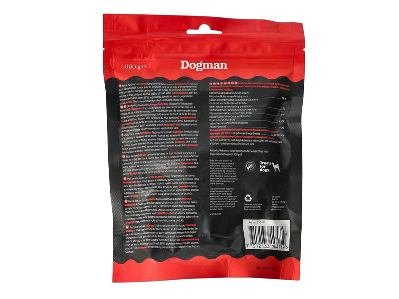 Dogman Cubes of ostrich 300g