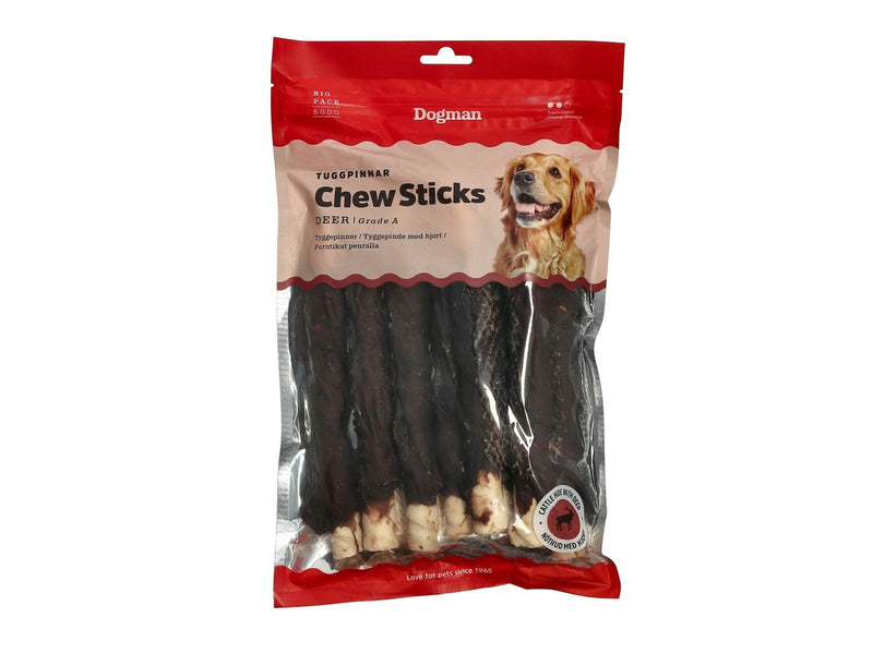 Dogman Chew sticks deer 20cm 10p