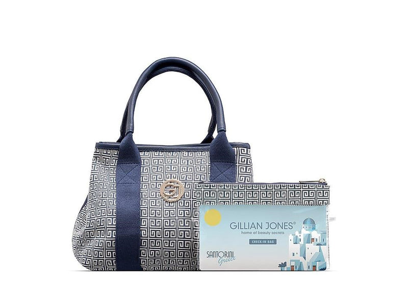 Gillian Jones Mary Bag - Santorini Print Mary