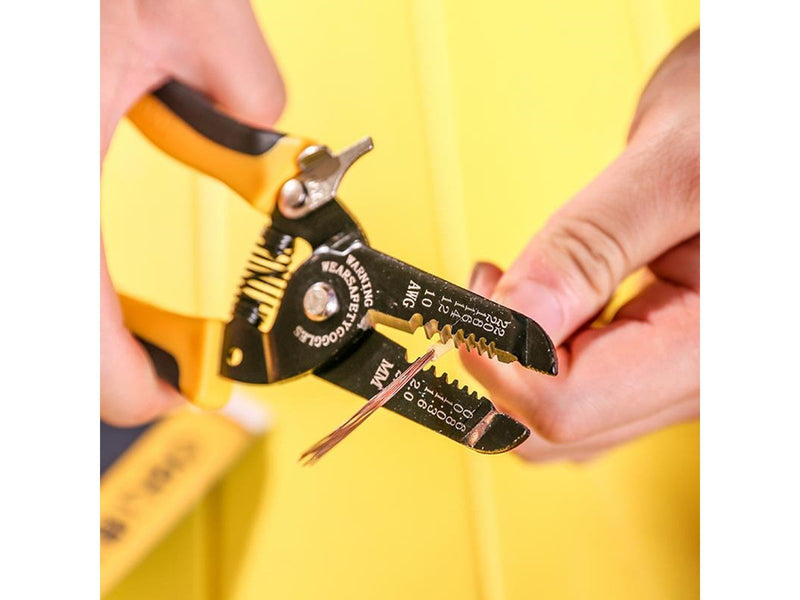 Deli Tools Tools EDL2607 cable stripper Black Yellow