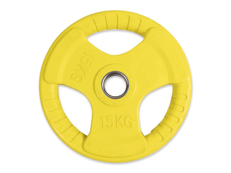 ASG Weightplate Yellow w. Handle 15 KG Ø50