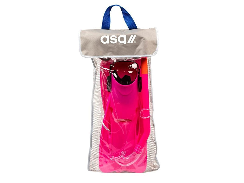 ASG Snorkel Set Junior Pink S