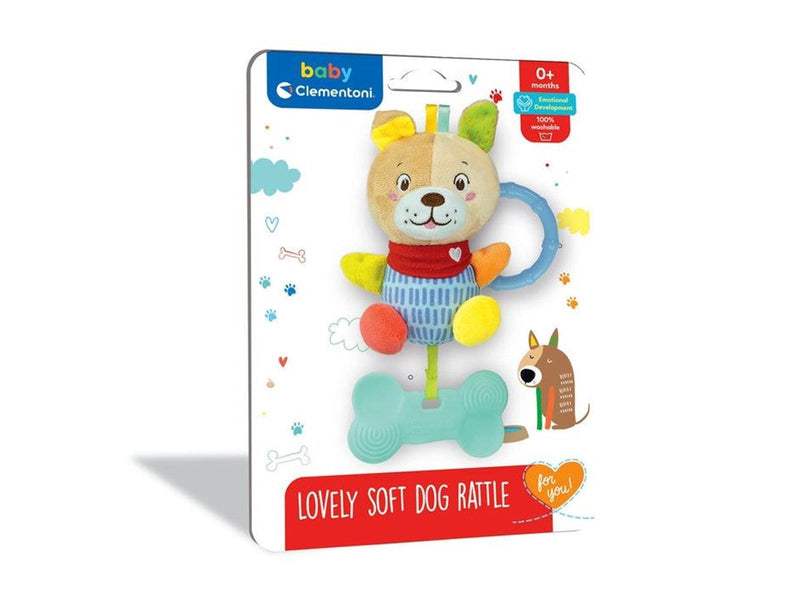 Clementoni Baby - Plush Rattle Dog